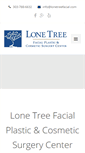 Mobile Screenshot of lonetreefacial.com